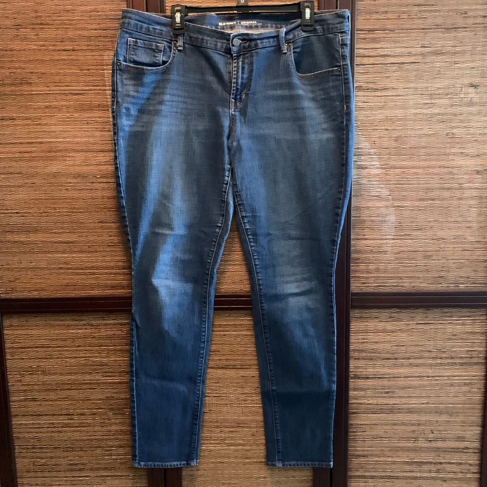 Old Navy Blue Skinny Jeans with Stretch
